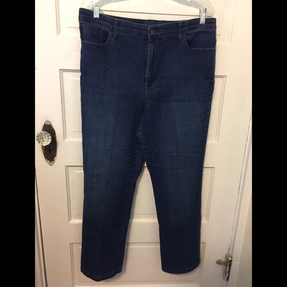 Ladies Gloria Vanderbilt Stretch Jeans Size 14 - Picture 1 of 8